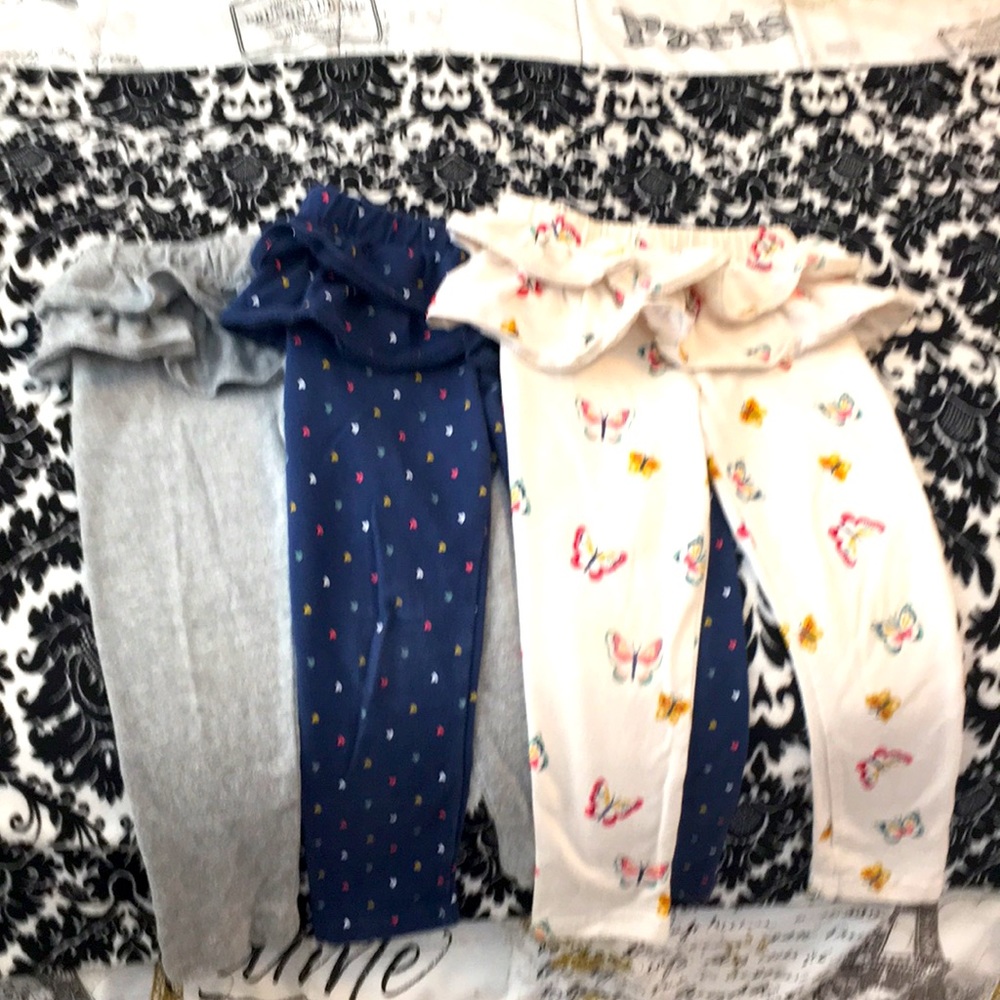 Carter’s ruffled leggings size 4T